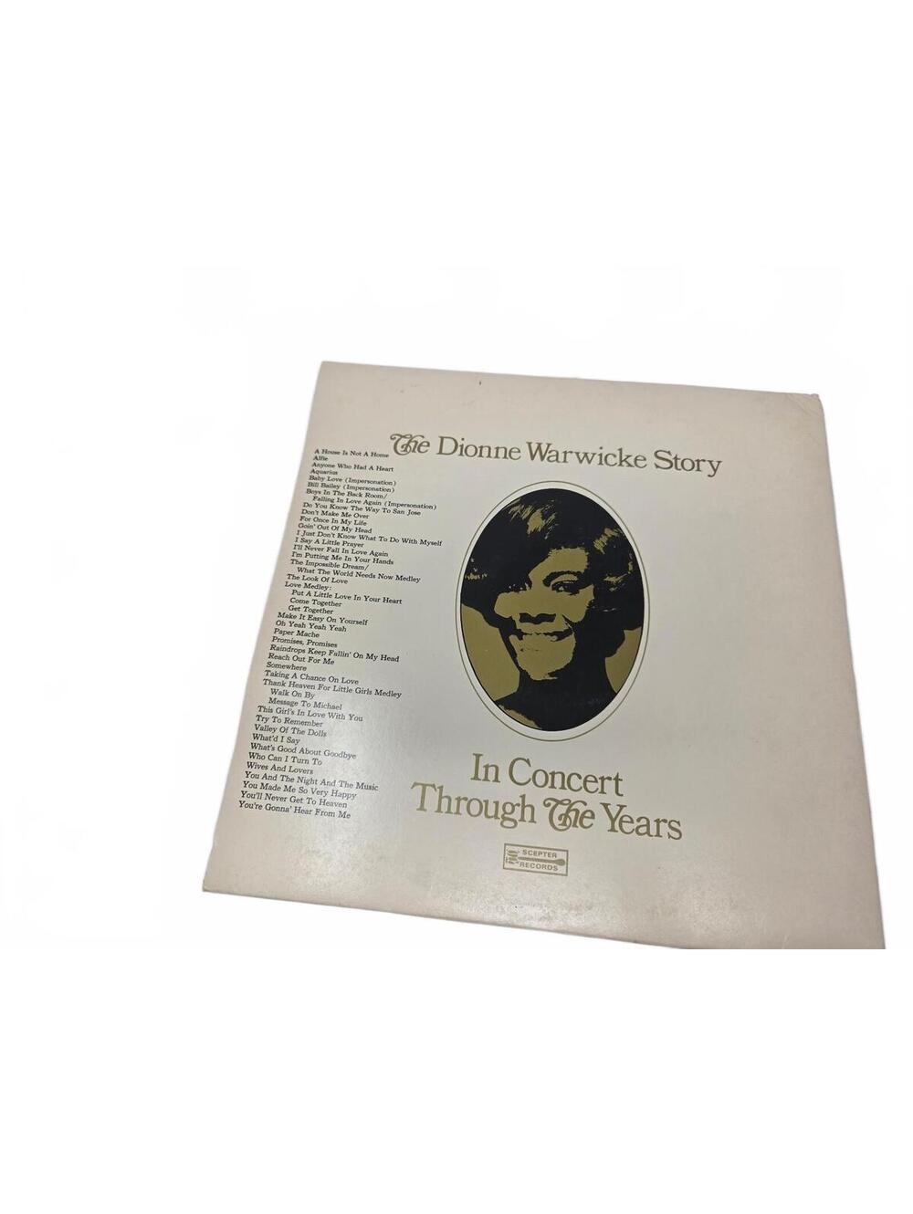The Dionne Warwicke Story In Concert Through the Years vinyl record